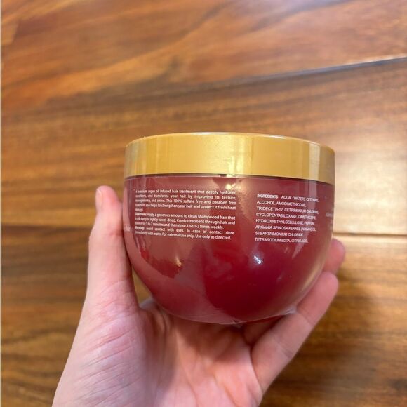 Arvazallia Hydrating Argan Oil Mask Deep Conditioner NWT Sealed 8.45 fl oz - Picture 3 of 3